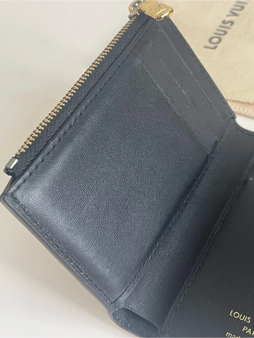 Louis Vuitton Dauphine Compact Wallet with dust bag